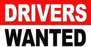 Drivers Wanted Sign